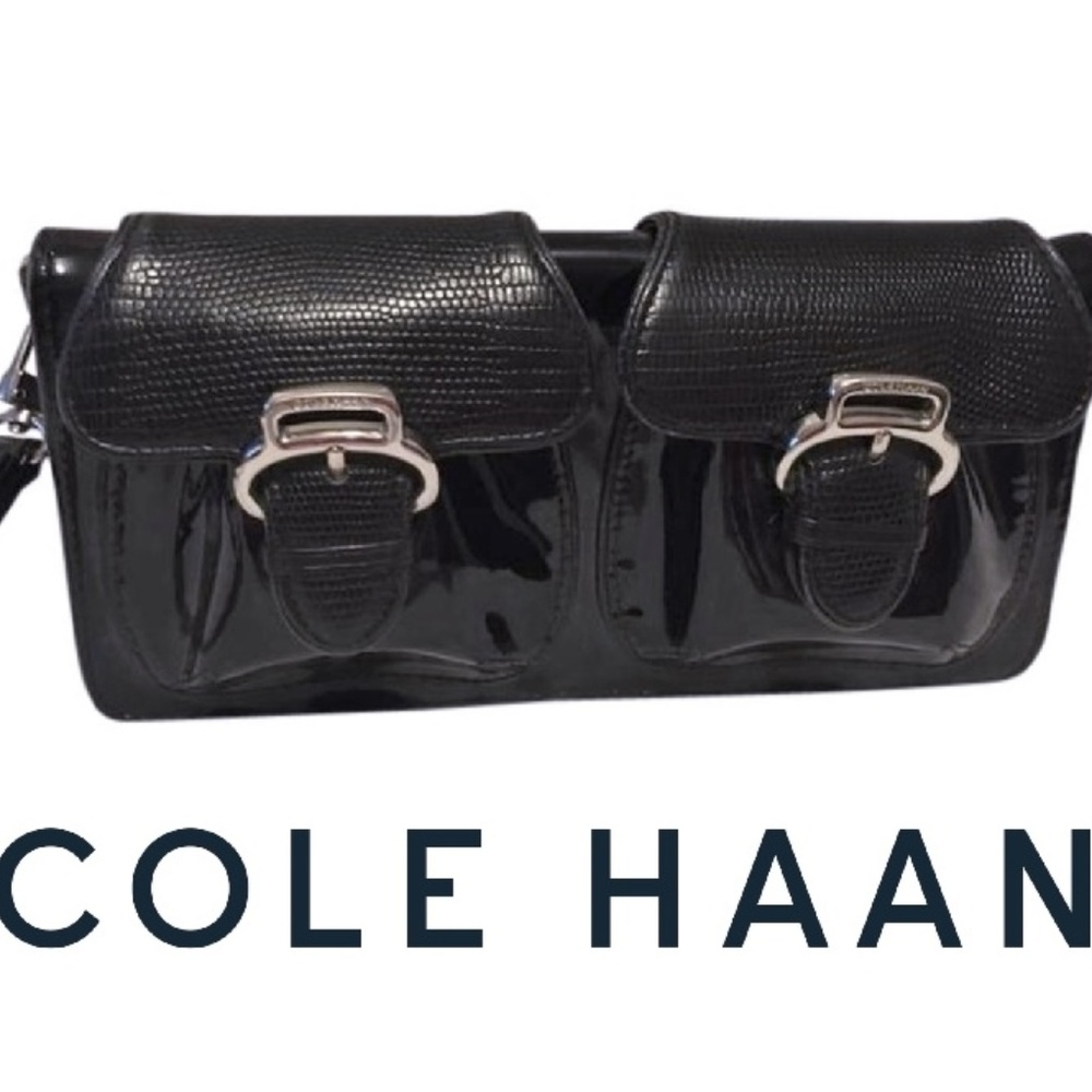 $175 Day to Evening Leather Wallet Wristlet Clutch